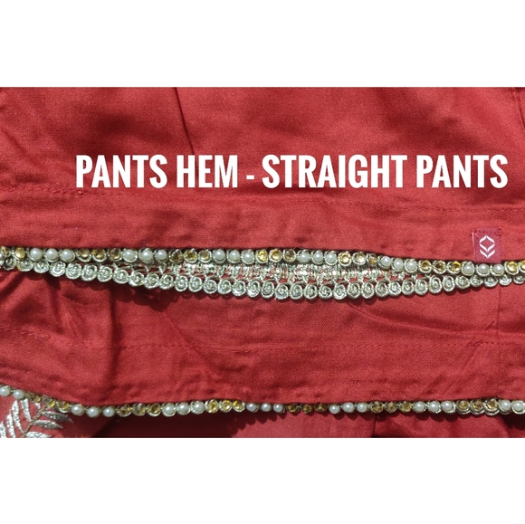 Biba silk anarkali suit set - Picture 9 of 10